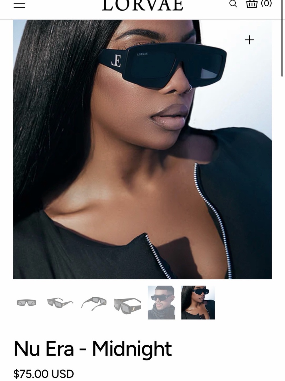 LORVAE- Nu Era - Midnight- Black